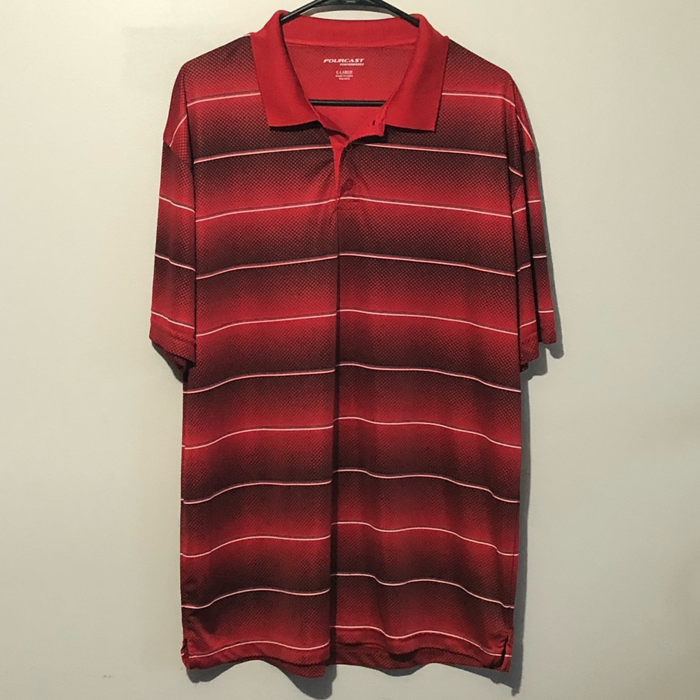 Fourcast Performance Men’s Polo Shirt Size XL